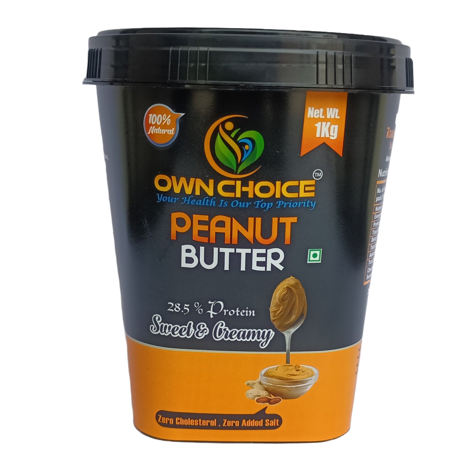 Natural Peanut Butter Peanut Butter Protein Sweet Peanut Butter OwnChoice