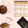 Nutritional chart and ingredient highlights of OwnChoice Peanut Butter Chocolate & Creamy 400g