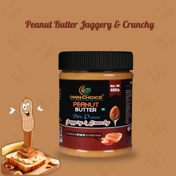 Natural Protein Power with a Crunch of Real Peanuts & Sweetness of Jaggery